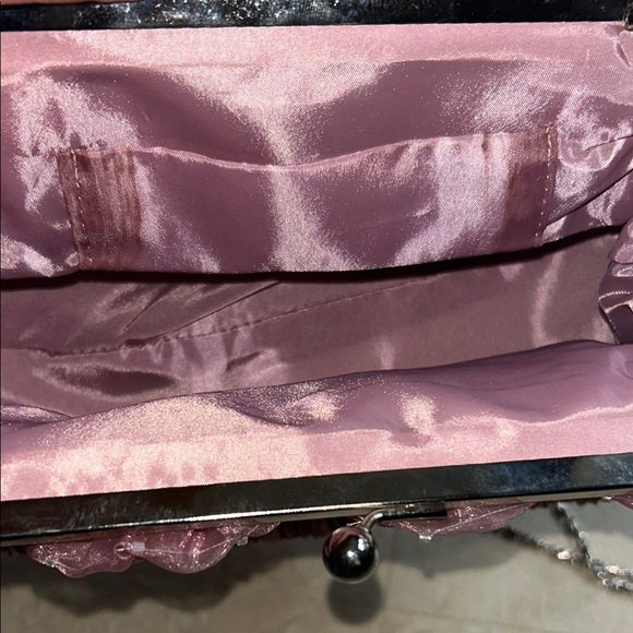 Elegant Pink Evening Clutch - Picture 4 of 6